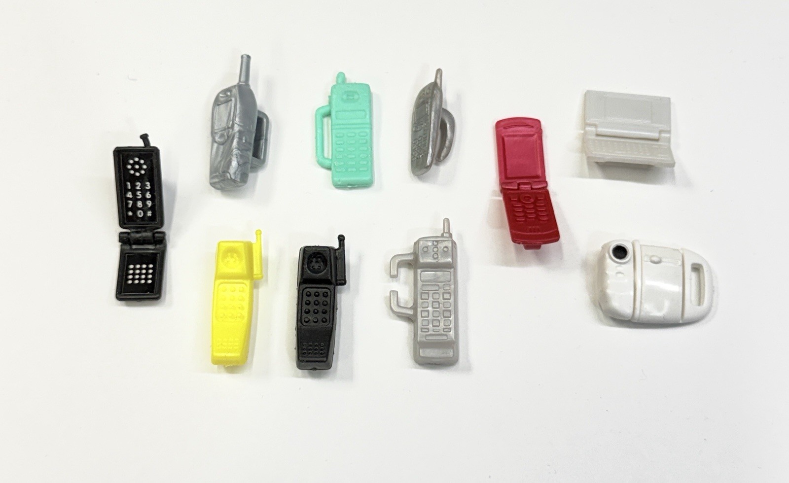 Barbie Doll Cell Phone Lot Mattel Assorted Colors EUC
