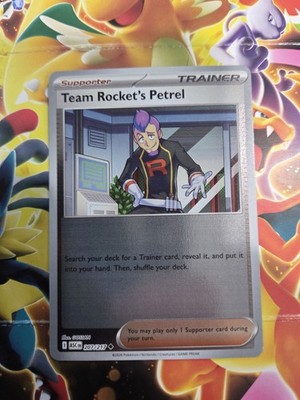 Team Rocket's Petrel ME: Ascended Heroes 207/217 NM - Pokemon TCG