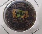 Pittsburgh Steelers Terrible Towel Colorized Kennedy Half Dollar