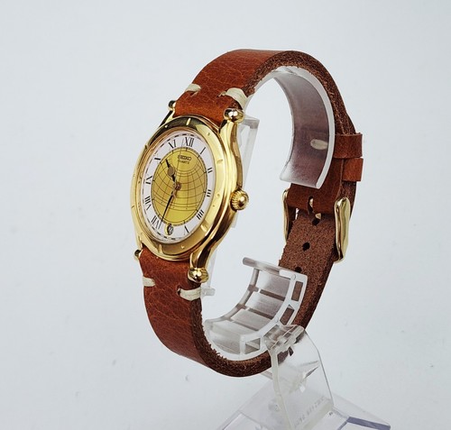 Men's Vintage 1990 Watch SEIKO "Age Of Discovery" 5Y22-6059