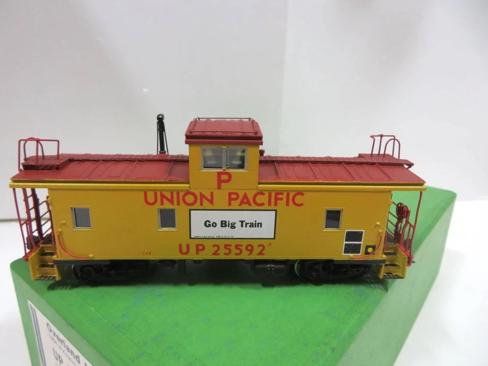 HO BRASS Overland Models 25592 Union Pacific CA-8 Caboose CUSTOM PAINTED OMI - Image 3 of 4