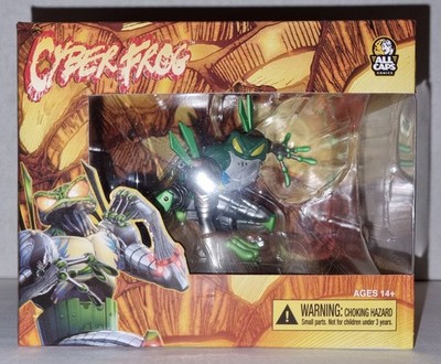 Cyberfrog PVC Figur, ALL-CAPS Comics, Ethan van Sciver