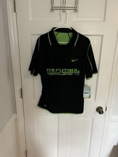 Vintage Y2K Nike Total 90 Reversible Jersey (Teamwear) - Black/Neon Green NWT!