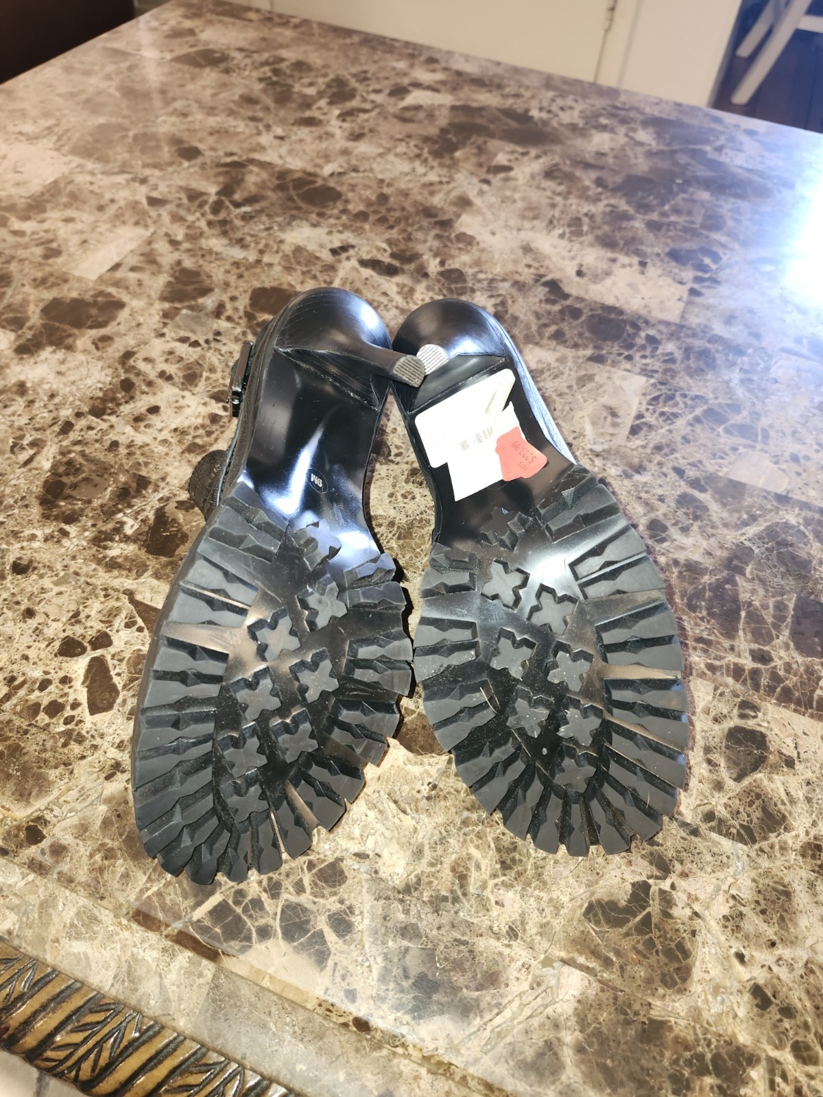 Tory Burch High Heel Booties Leather Black  Size 9m thumbnail 6