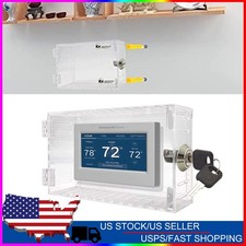 Universal Thermostat Lock Box With Key Transp...