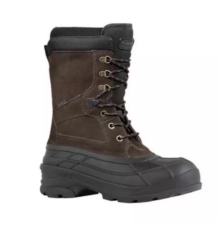 Men's Kamik NationPlus Waterproof Insulated Winter Boots Size 11