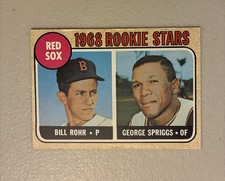 Red Sox 1968 Rookie Stars (Bill Rohr / George Spriggs)