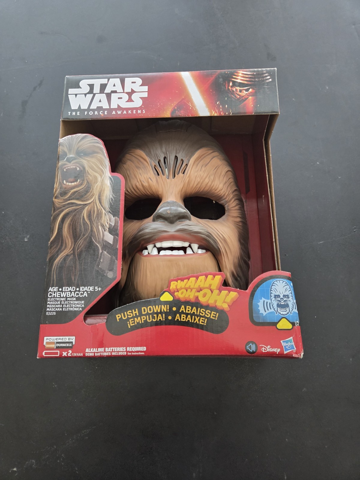 Hasbro Star Wars The Force Awakens Chewbacca Electronic Mask with Sound Effects