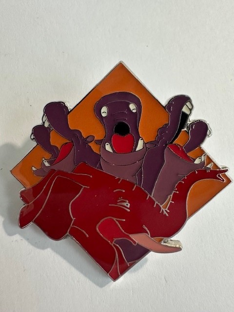 Elephant Hippos I Just Can't Wait to Be King Mystery 2023 Disney Pin E2