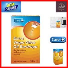 Image of 10ml Extra Virgin Olive Oil Ear Drops with Pipette for Precise Application