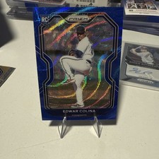 2021 Panini Edwar Colina Blue Wave no. 51 Rookie /60