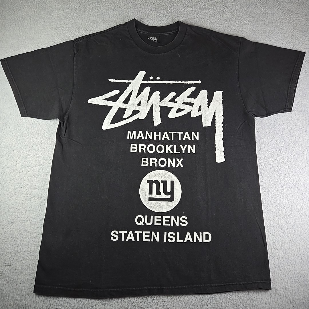 【STUSSY★】World Tour T-Shirt black 2023 Unisex Stüssy World Tour Tee Black (SS24) – STEALPLUG KL