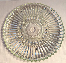 Indiana Glass Clear Ribbed 4-Part Divided Relish Tray — listing 6