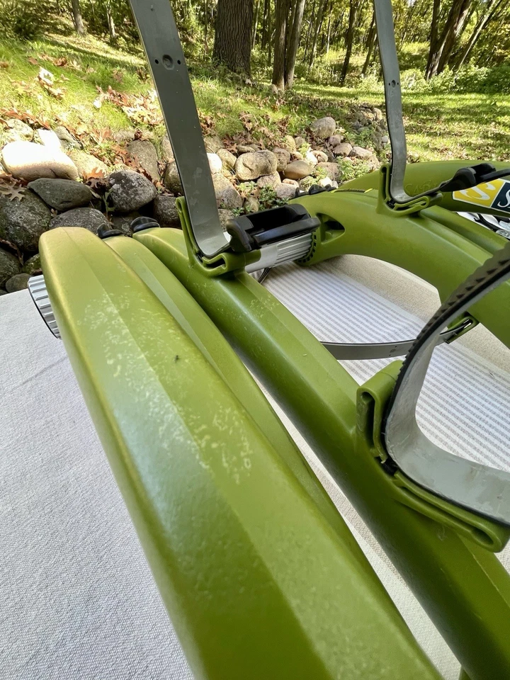 Portabicicletas Saris Bones 3 verde raro Foto 2 de 4