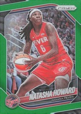 2025 Panini Prizm WNBA Prizms Green #54 Natasha Howard