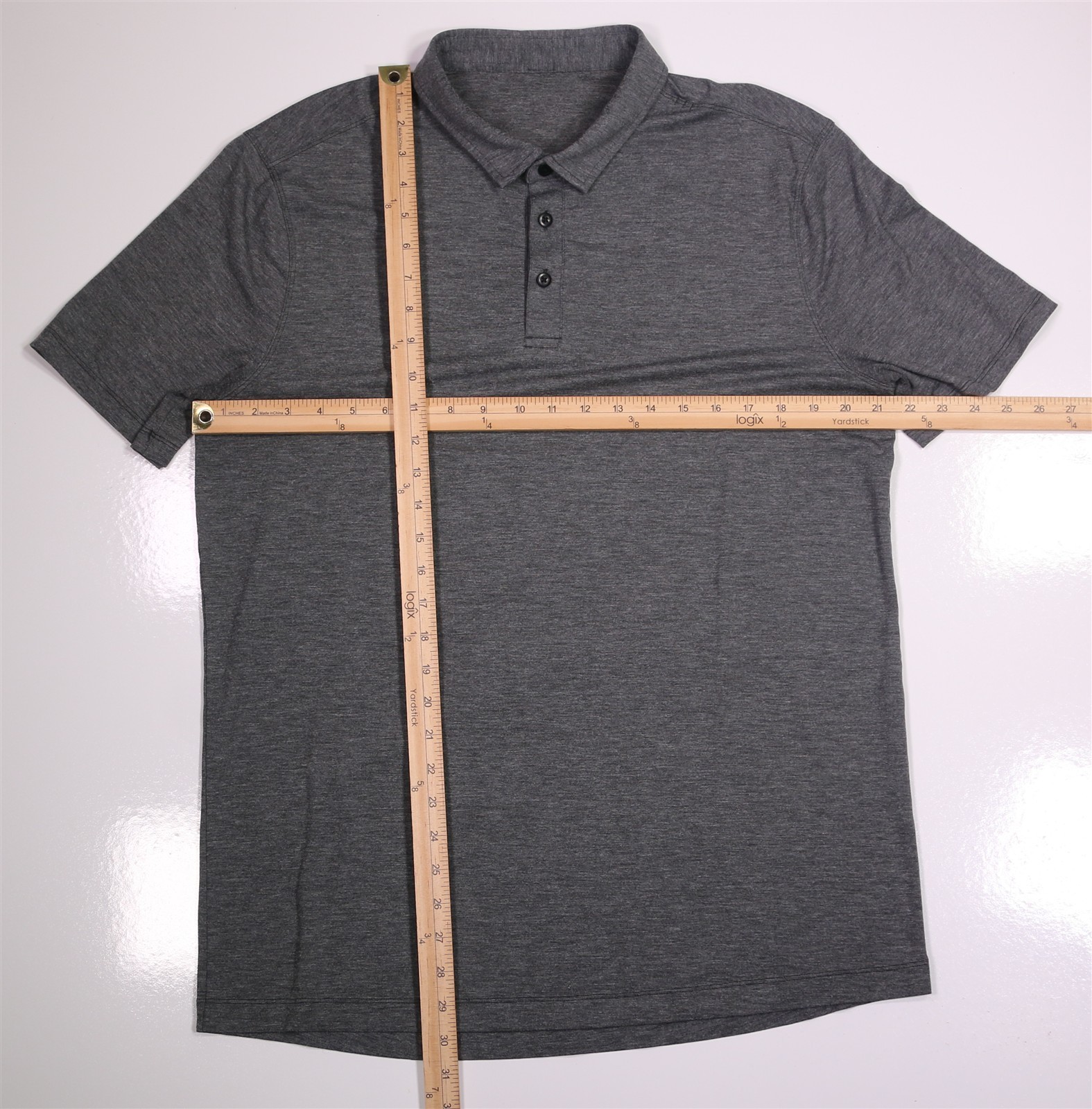 Lululemon Men's Evolution Gray Performance Golf P… - image 4