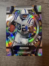 2025 Panini Prizm Black #5 Edgerrin James Kaleidoscopic Silver