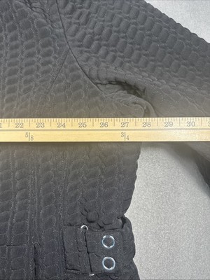 Gallery Women s Black Quilted Jacket Sz (See Pics)