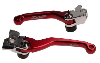 ZAP Kupplungs-Bremshebel Set Flexs passt an Beta RR mit Brembo+Nissin rot