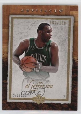 2007-08 Upper Deck Artifacts Gold 62/100 Al Jefferson #5 06xp