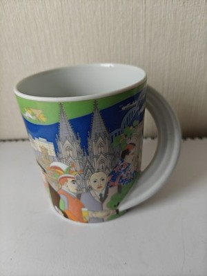 Rosenthal City Cup Köln Nr. 10 Henkelbecher Tasse G. Müller-Behrend