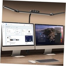 Led Desk Lamp for Office Home, Architect Desk Lamp with Clamp, Ultra Black