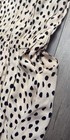 Kate Spade Leopard Dot Romper Banded Waist Front Pockets Women’s Size 0 — photo 7
