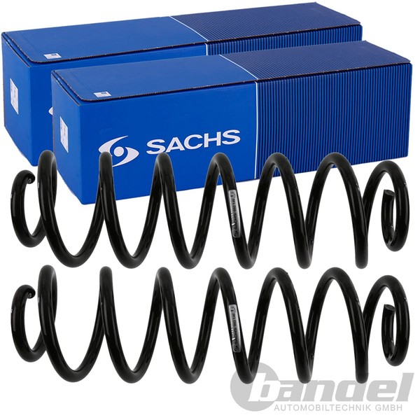 2X Sachs Fahrwerksfedern Satz Hinten Passend FÜR Toyota RAV Links+Rechts | 992-image