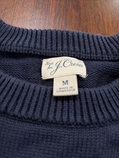 J. Crew Men  s Navy Knit For You Sweater - Men  s Size Medium