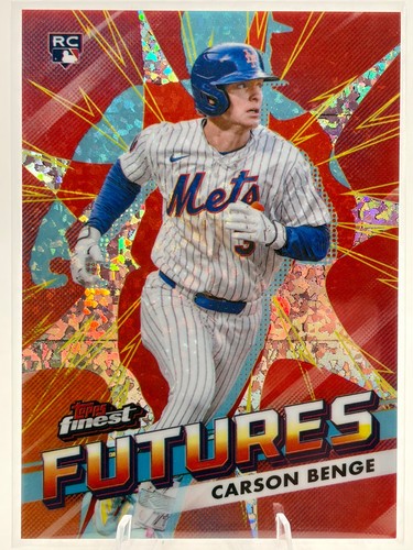 2026 Topps Finest Carson Benge Base (RAW)