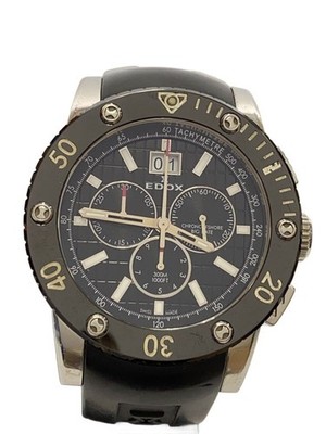 Edox Chrono Offshore 1 Quarz 10012 Herren Uhr Aus Japan G0312