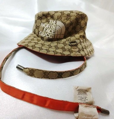 Gucci North Face Gg Reversible Bucket Hat Rare L Size