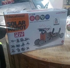 Lucky Doug 12-in-1 STEM Solar Robot Kit Toys Gifts for Kids 8 Plus New Sealed