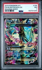 2015 POKEMON XY ROARING SKIES #105 FULL ART/M RAYQUAZA EX PSA 7 on eBay