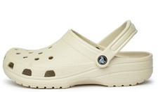 Crocs Unisex Classic Clog Slip On Ultra Light -Bone (10001-2Y2)