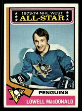 1974-75 Topps Lowell MacDonald #133 - Pittsburgh Penguins