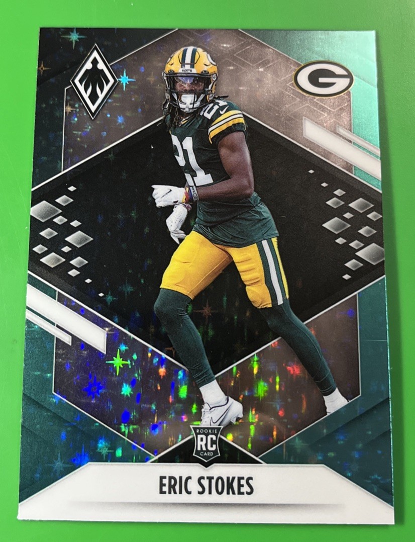 2021 Panini Phoenix #154 Eric Stokes Celestial RC Green Bay Packers