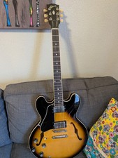 Gibson ES-335 Left Handed Electric Guitar Vintage Burst 2021