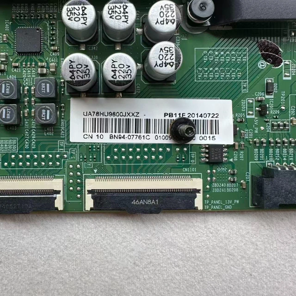 BN41-02173 BN94-07761C Main Board for UA78HU9800JXXZ  78 INCH - Image 3 of 3