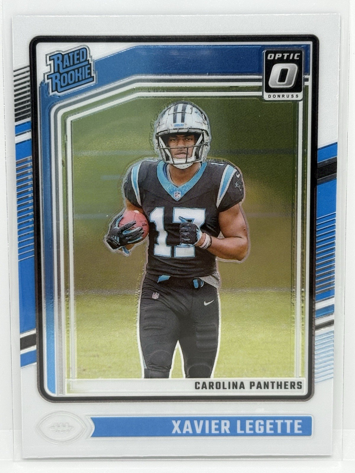 2024 Donruss Optic Xavier Legette Rated Rookie RC Carolina Panthers #299