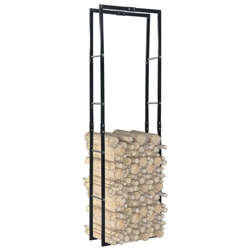 Leñero de Acero Negro Accesorios de Organización Chimenea Multimodelo vidaXL - Imagen 4 de 117