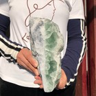 5.4LB Natural fluorite quartz crystal Cluster mineral specimen Healing — photo 5