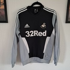 SWANSEA CITY AFC ADIDAS SWEATSHIRT Small