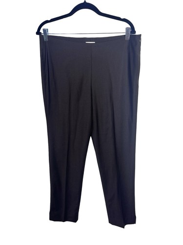 Brunello Cucinelli Virgin Wool Lycra Pants Size 10 Made In Italy Quiet Luxury