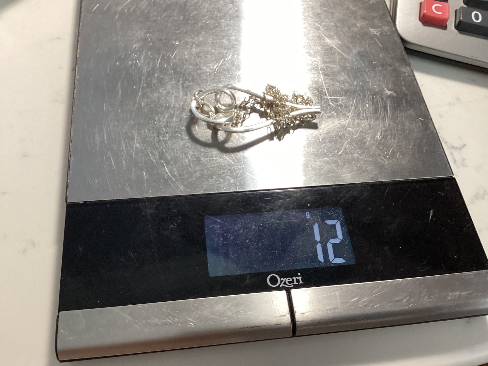 AUTHENTIC SIGNED STERLING SILVER UNIQUE OBLOG HEA… - image 11