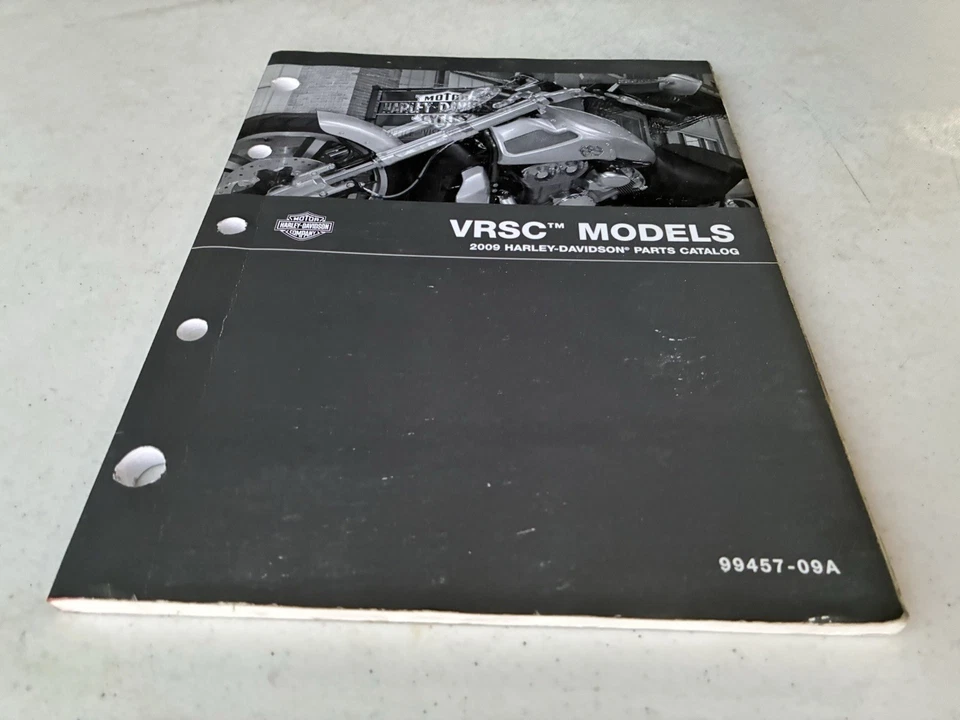 Repuestos originales Harley Davidson V-Rod modelos 2009 P/N 99457-09A (M1) Foto 3 de 4