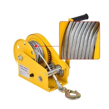 Handwinde, Tragkraft 1200 Lb, Selbstsichernde Winde Mit Doppelter Drehrichtung