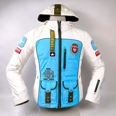 Bogner Skijacke / Daunenjacke Alaska Gr. 40 (M/L) Wendejacke beidseitig tragbar