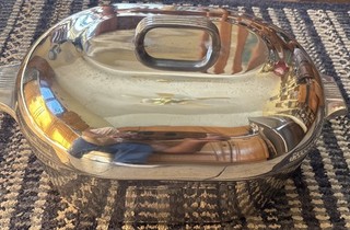 Vintage Wagner Ware Sydney O Magnalite 4267 P 13Qt Dutch Oven Roaster w/ Trivet