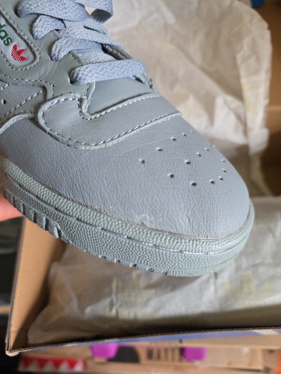 adidas gazelle silver green womens ADIDAS YEEZY POWERPHASE CALABASAS CORE BLACK SNEAKERS EU 38  UK 5.5 US 6